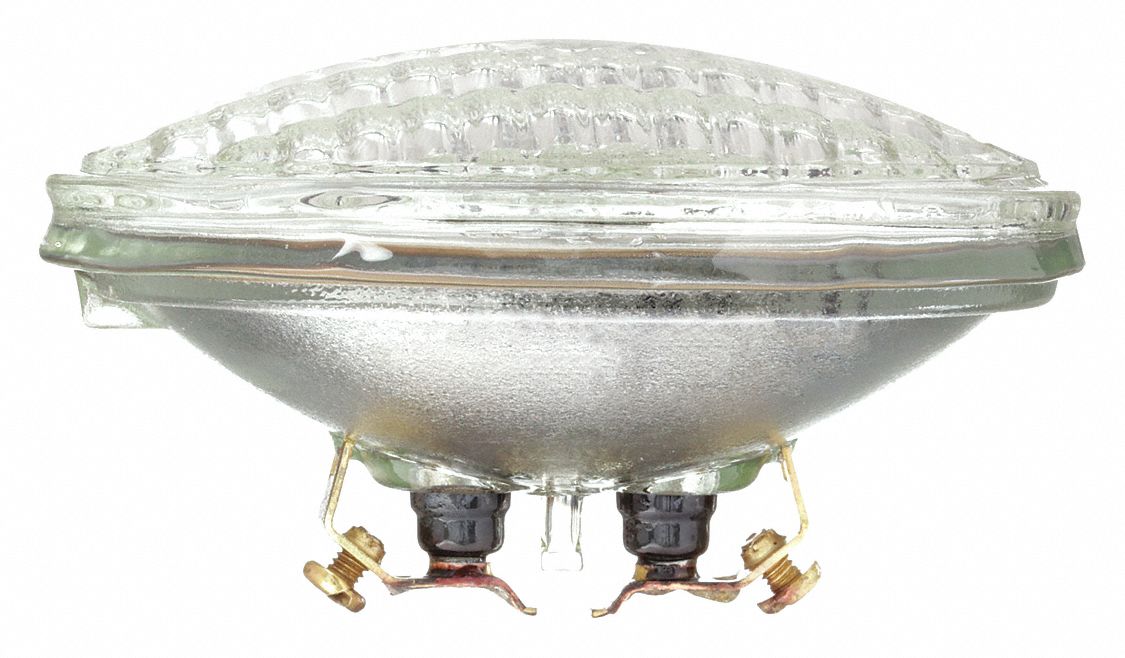 HALOGEN BULB, PAR36, SCREW TERMINALS, 35 W, 3050K, 250 LUMENS, CLEAR