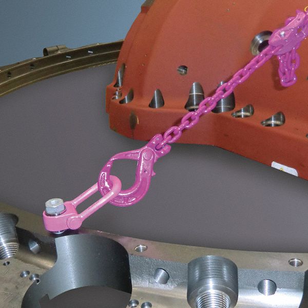 RUD CHAIN BoltOn Hoist Ring, M36 x 4 Thread Size, 17,630 lb Working