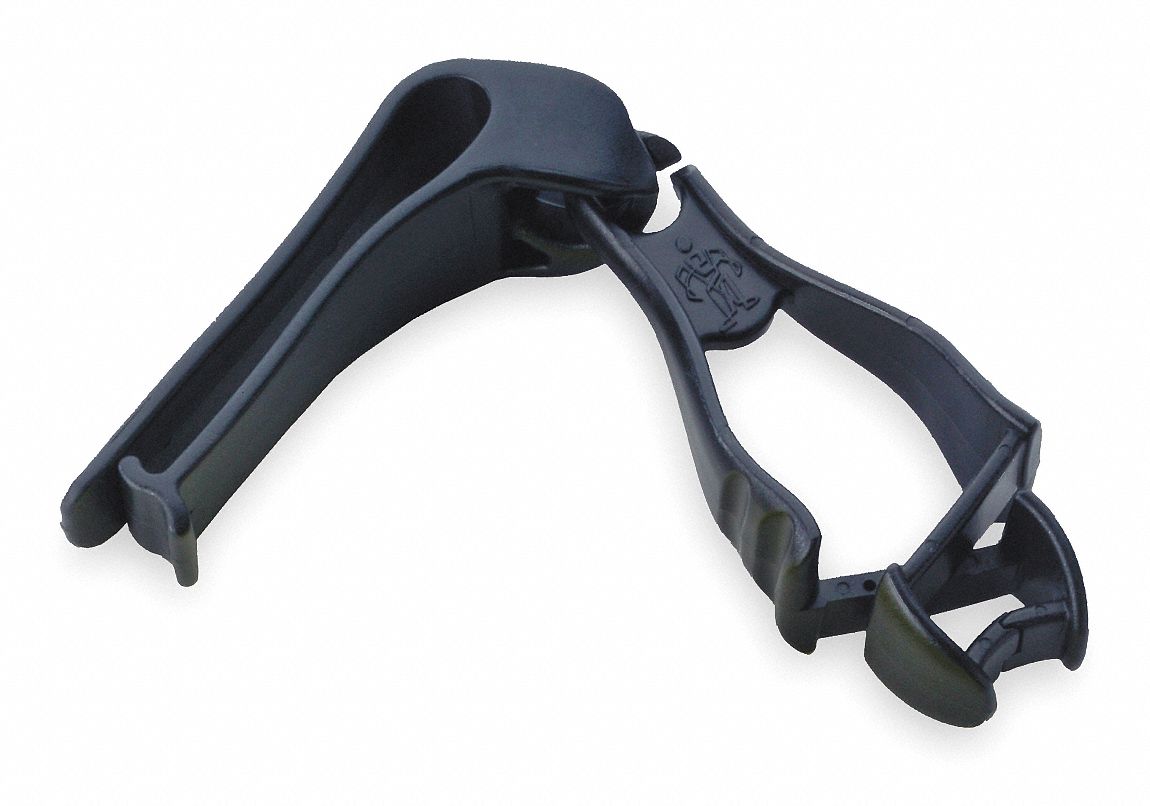 8T312 - E5405 Glove Clip With Belt Clip Black 9 in H