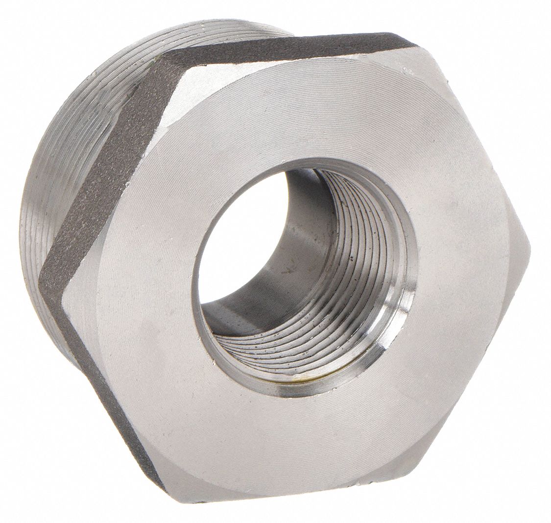 BUSHING: FORGED STEEL, 2 IN X 1½ IN FITTING, MALE NPT X FEMALE NPT, CLASS 3000