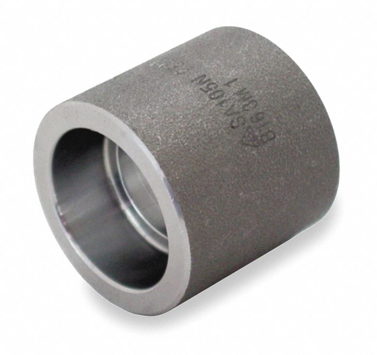 GRAINGER APPROVED Coupling, Socket Weld, 11/4 in Pipe Size Pipe