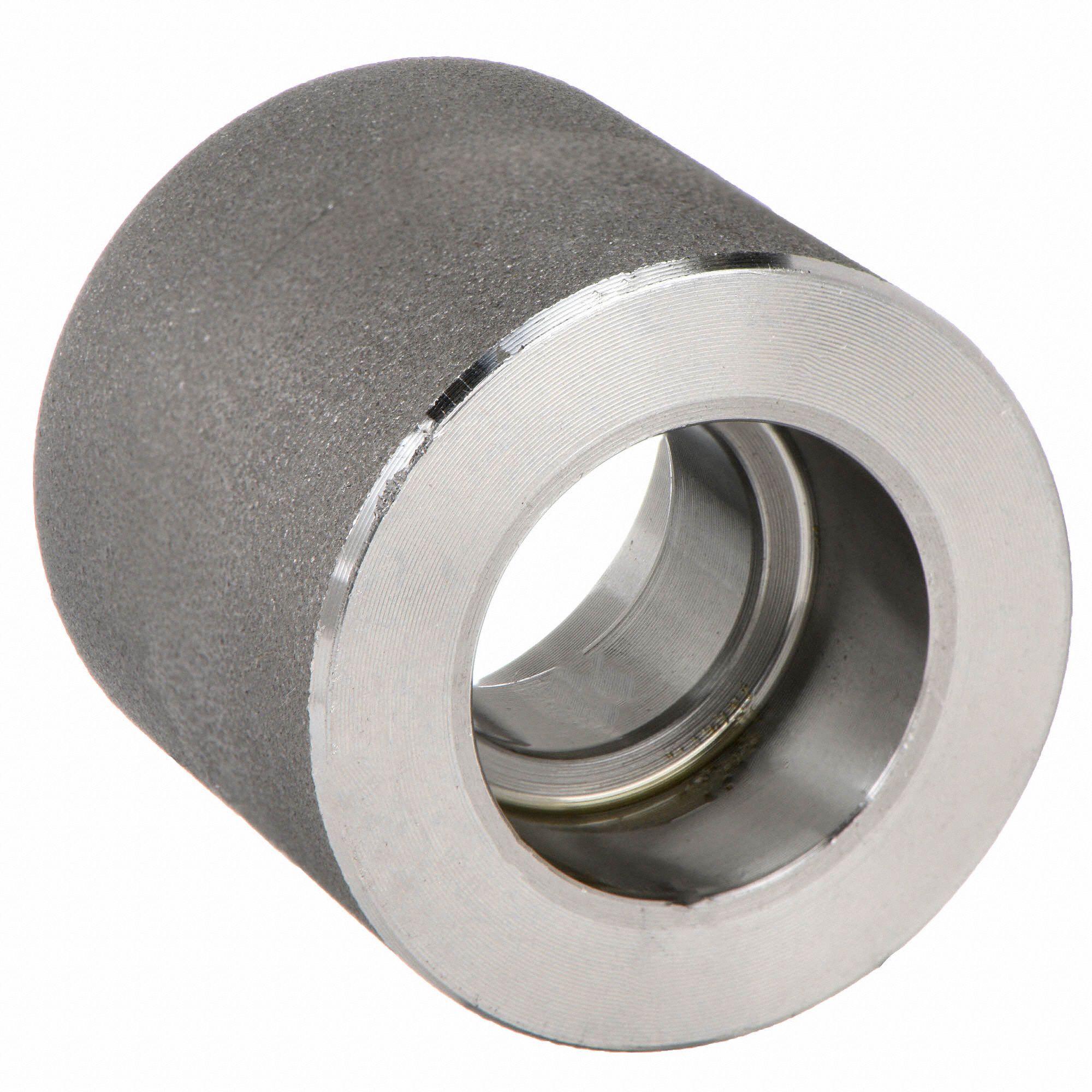 GRAINGER APPROVED Reducing Coupling, Socket Weld, 1 1/2 in x 1 1/4 in