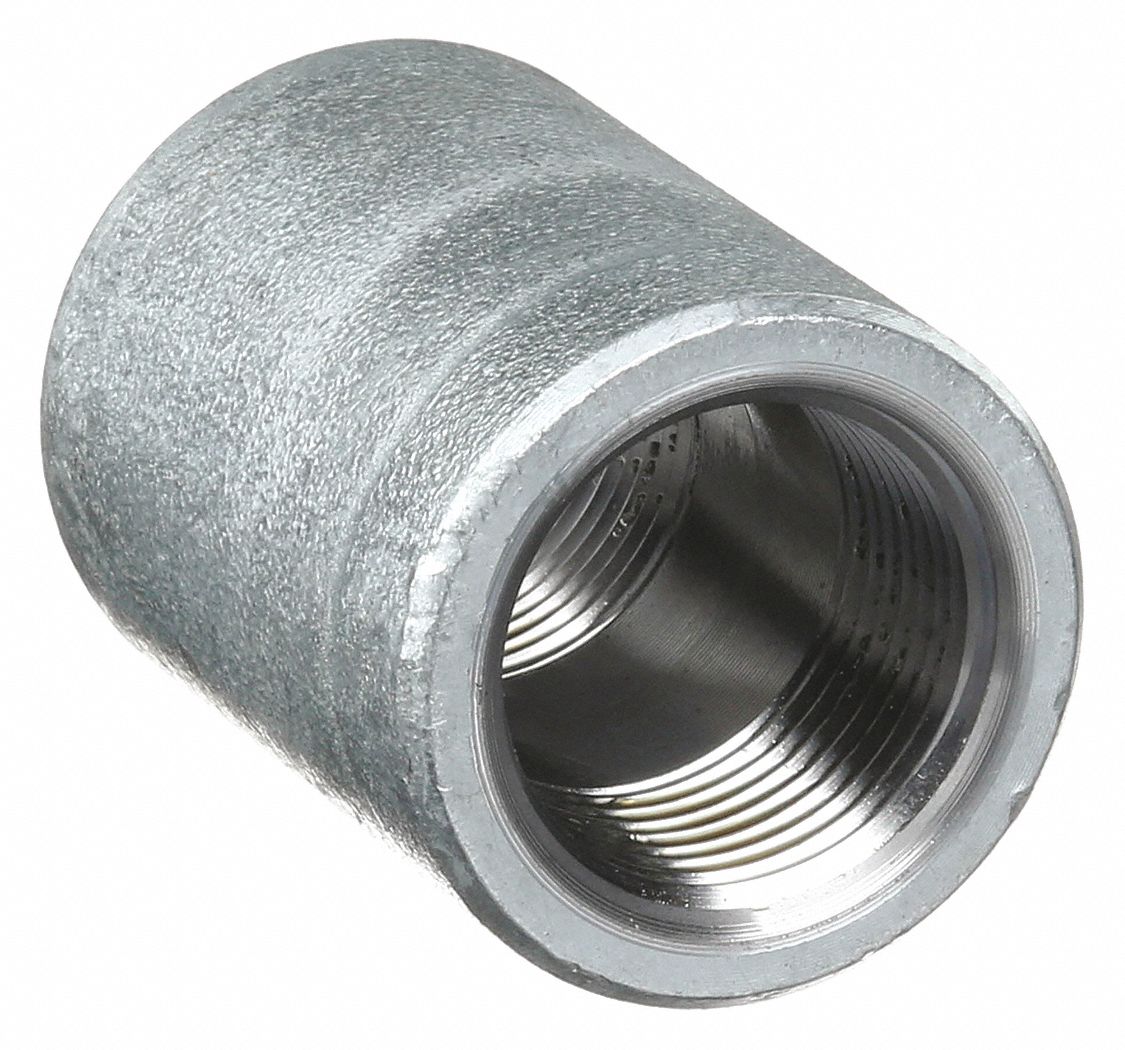 APPROVED VENDOR COUPLING 3/4 IN GALVANIZED IRON - Metal Pipe Fittings -  GGM1MPH2