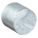 ROUND CAP: FORGED STEEL, ¾ IN, FEMALE NPT THREAD, CLASS 3000