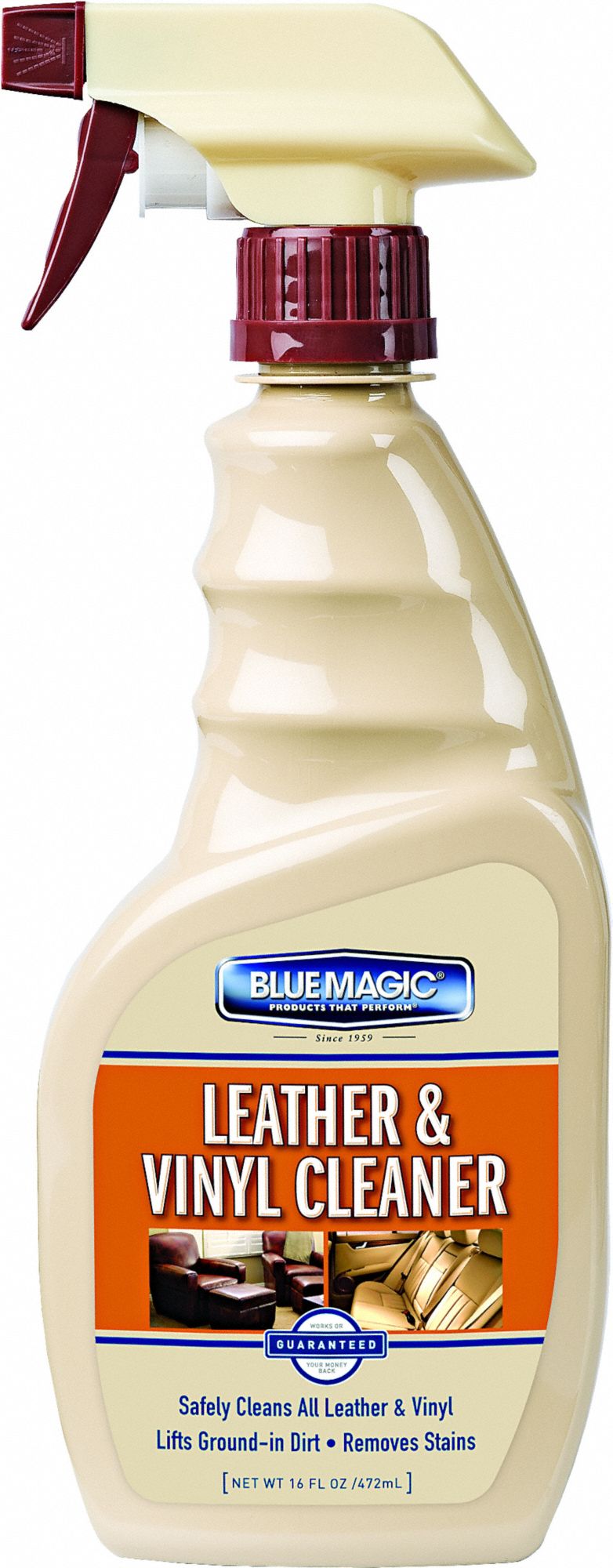 Blue Magic 800 Clear 16 Fluid Ounce 16oz Lthr/vinyl Cleaner for sale online