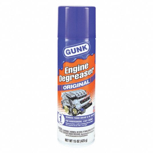 GUNK Engine Cleaner and Degreaser,15.00 oz. Solvent, 15 oz Cleaner