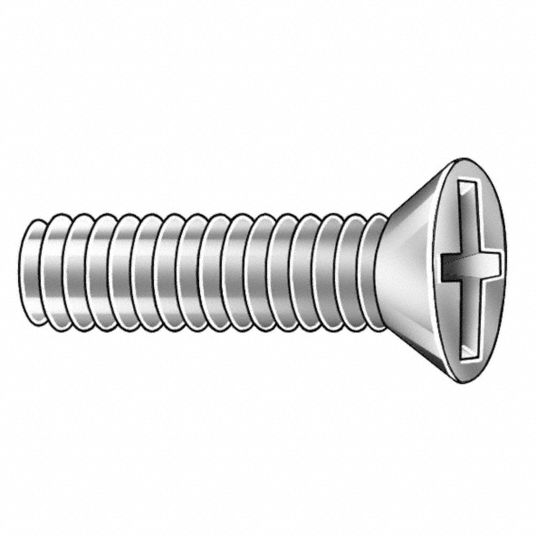 MS,M8-1.25mm,Zinc Plated,40mm,50PK - Grainger