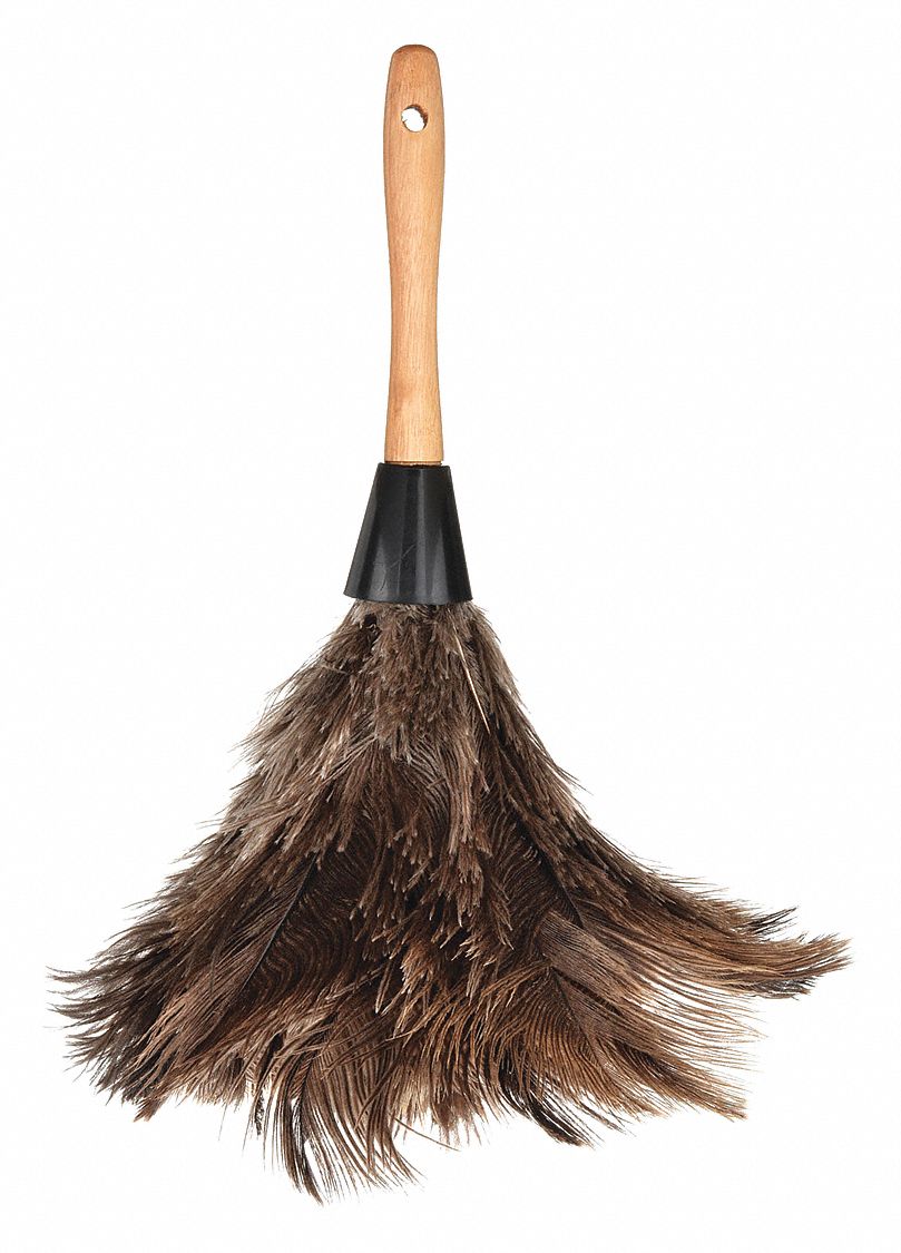 DUSTER,14 IN,FEATHER,BROWN