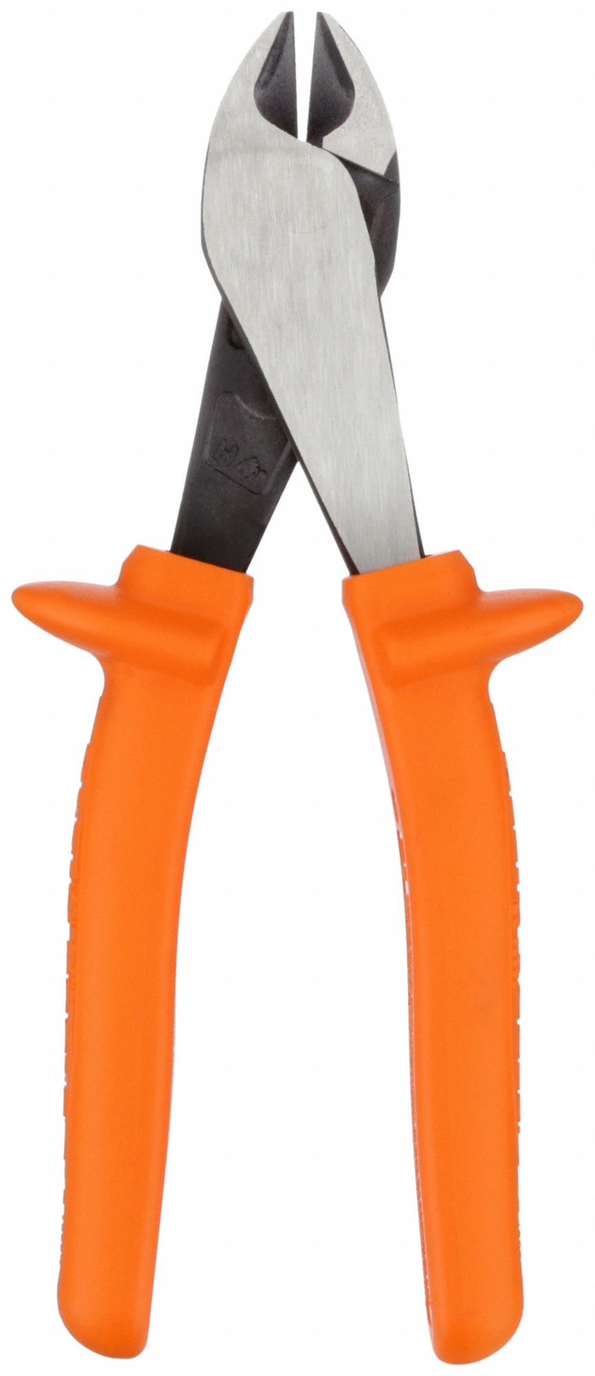 HIGH LEVERAGE DIAGONAL CUTTING PLIER, INSULATED, STANDARD, OVAL, ⅞ IN JAW L, 1¼ IN JAW W, 6 TO 8 IN