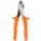 HIGH LEVERAGE DIAGONAL CUTTING PLIER, INSULATED, STANDARD, OVAL, ⅞ IN JAW L, 1¼ IN JAW W, 6 TO 8 IN