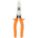 NEEDLE NOSE PLIER, INSULATED, 1¼ IN MAX JAW OPENING, 8⅞ IN OVERALL L, 2⅜ IN JAW L, SMOOTH