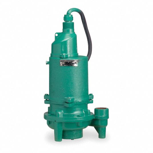 MYERS Pump, Grinder, 2 HP 1N216WGL2021 Grainger