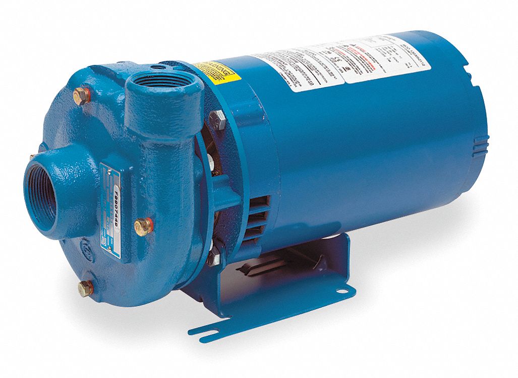 WATER TECHNOLOGY PUMP, CI, 3/4 HP, 1 1/2 IN X 1 1/4 - Centrifugal High Flow Pumps - WWG3CCV7 3CCV7 - Grainger, Canada