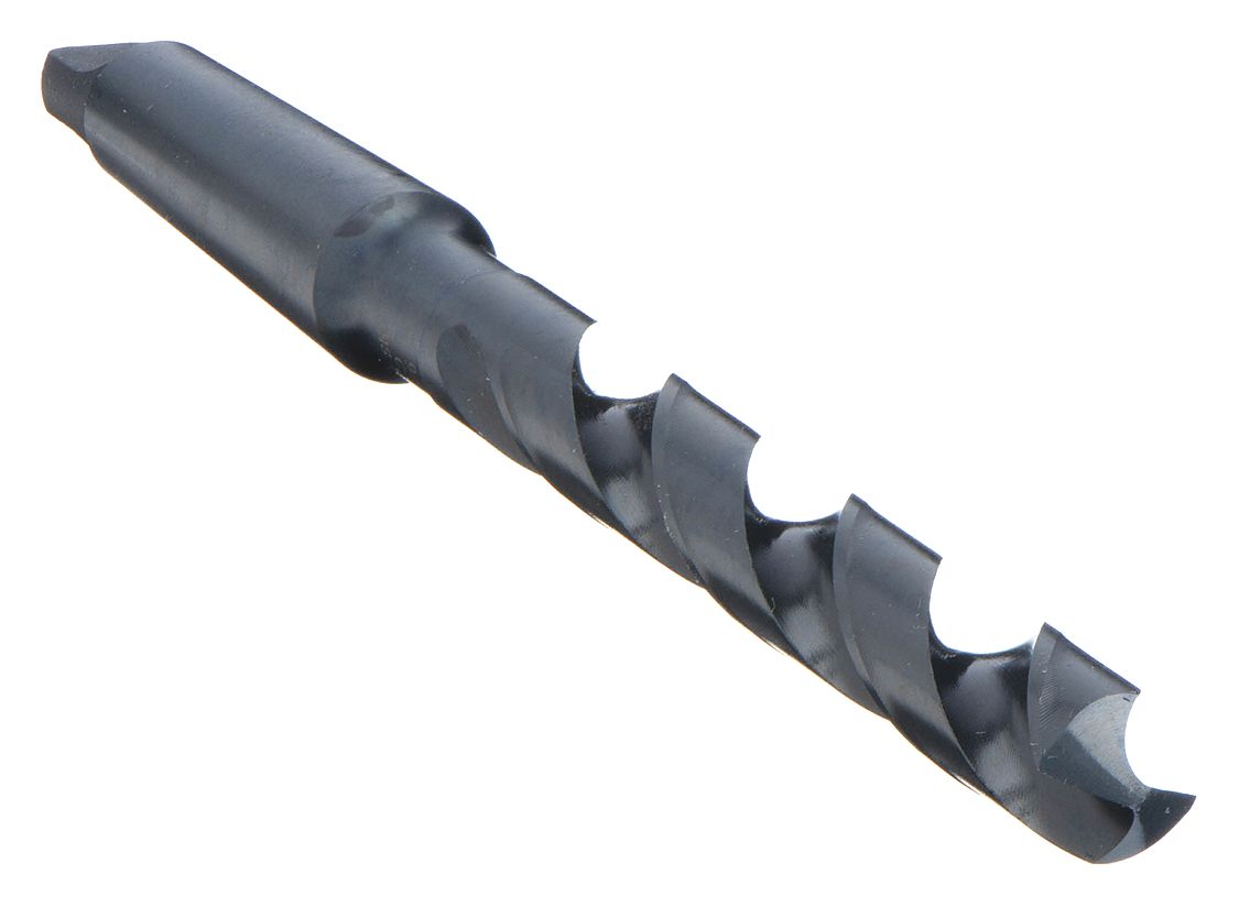 Taper Shank Drill Bit, Fractional Inch, 5/8", 0.6250, 118°, High Speed