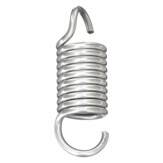 Cot, High Carbon Steel, Extension Spring - 1NAR1|1NAR1 - Grainger