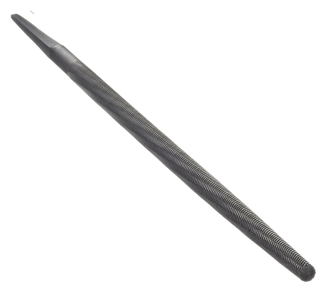 ROUND FILE,6 IN,SMOOTH,MACHINISTS