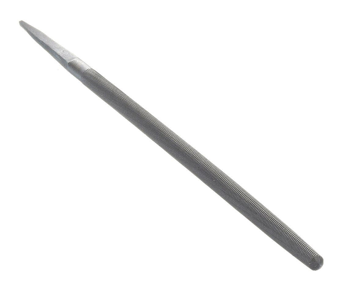 ROUND FILE,8 IN,SMOOTH,MACHINISTS