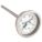 DIAL THERMOMETER, 4 IN STEM L, 2 IN DIAL DIAMETER, +/- 1% ACCURACY, 120 ° F MAXIMUM TEMPERATURE, -20 ° F MINIMUM TEMPERATURE