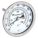 DIAL THERMOMETER, 2.5 IN STEM L, 3 IN DIAL DIAMETER, 550 ° F MAXIMUM TEMPERATURE, 50 ° F MINIMUM TEMPERATURE