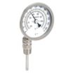 Side- & Bottom-Mount Fixed-Angle Thread-Mounted Dial Thermometers