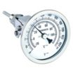 Adjustable-Angle Thread-Mounted Dial Thermometers