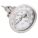 DIAL THERMOMETER, 2.5 IN STEM L, 3 IN DIAL DIAMETER, 550 ° F MAXIMUM TEMPERATURE, 50 ° F MINIMUM TEMPERATURE