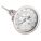 DIAL THERMOMETER, 4 IN STEM L, 3 IN DIAL DIAMETER, 550 ° F MAXIMUM TEMPERATURE, 50 ° F/10 ° C MINIMUM TEMPERATURE, BIMETAL