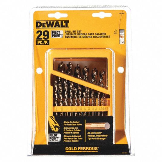 Dewalt 29 piece discount drill bit set