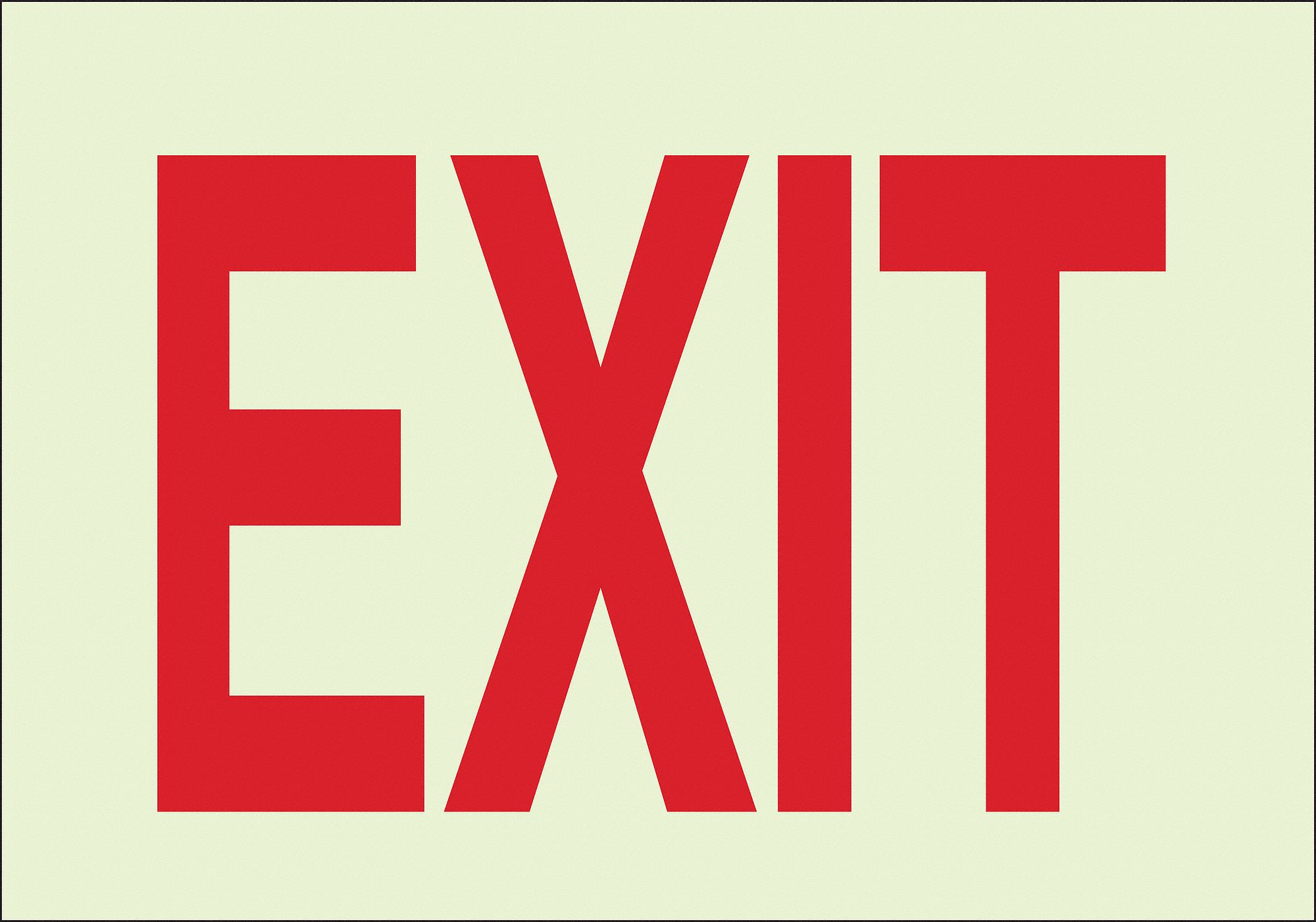 SIGN EXIT