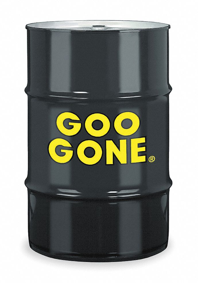 GOO GONE Adhesive, Caulk, Glue, Paint, and Tar Remover, 55 gal, Drum