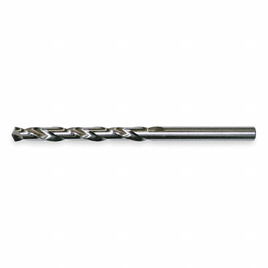 5/16 Inch Black High Speed Steel General Jobber Drill Bits for Metal Pack of 5 