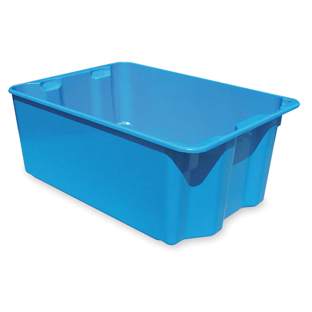 HD Stacking & Nesting Container Blue 