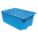 STACKING + NESTING CONTAINER,HD,BLU