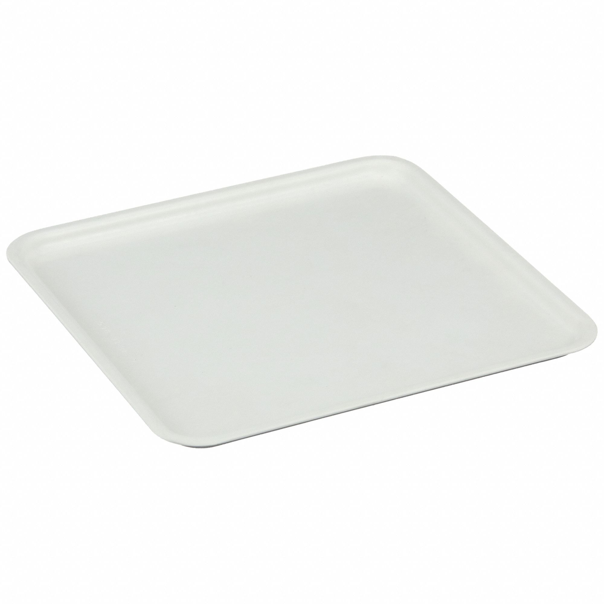 Lid: 9 3/4 in x 9 1/4 in, White, Fiberglass, 1NTP3/1NTP4/1NTP7/1NTP8