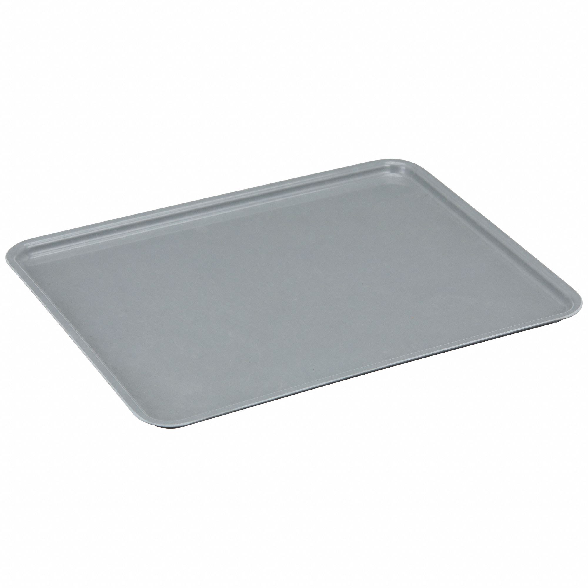 Lid: 12 3/8 in x 9 3/4 in, Gray, Fiberglass, 1NTR2/1NTR3/8AU04/8AU05/9GAC2