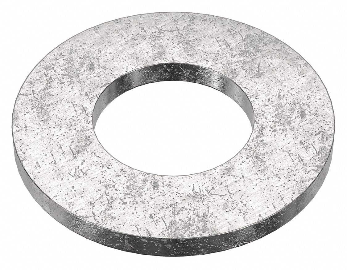 SAE Washer: 316, Stainless Steel, 1/2 in Screw Sz, 0.531 in In Dia, 1 1/16 in Out Dia, 316, 25 PK