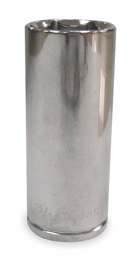 DOUILLE,ENT 1/2 PO,HEX 13/16 PO