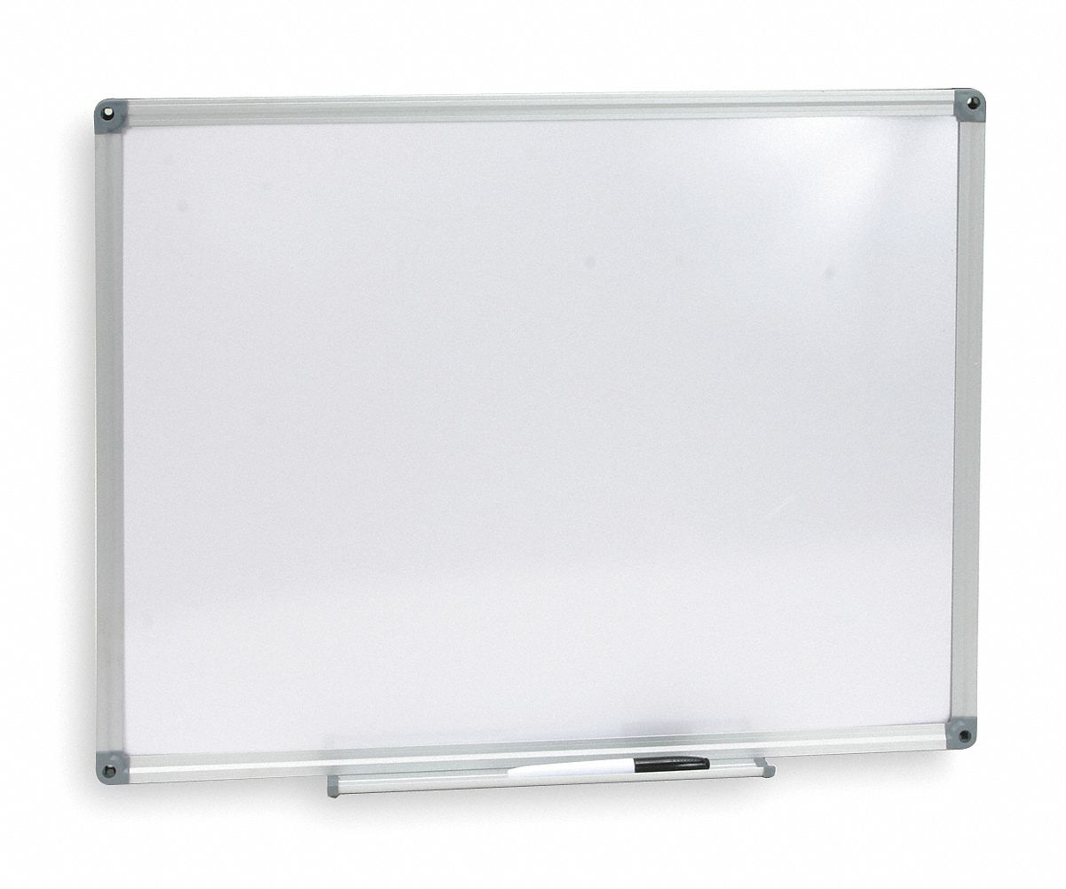 1NUP8 - Dry Erase Board 24 W Silver
