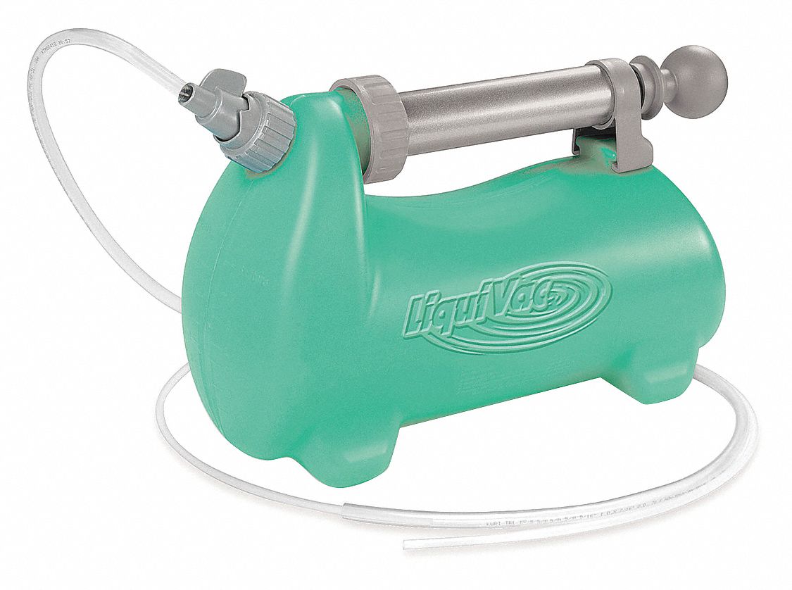 Oil Changing Unit, Portable, Teal Green