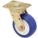 STANDARD PLATE CASTER, 5 IN WHEEL DIAMETER, 750 LB, 6½ IN MOUNTING H, SWIVEL CASTER
