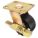 STANDARD PLATE CASTER, 4 IN WHEEL DIAMETER, 1000 LB, 5⅝ IN MOUNTING H, STEEL, ROLLER