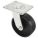 STANDARD PLATE CASTER, 6 IN WHEEL DIAMETER, 1200 LB, 7½ IN MOUNTING H, SWIVEL CASTER