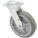 STANDARD PLATE CASTER, 8 IN WHEEL DIAMETER, 675 LB, 9½ IN MOUNTING H, SWIVEL CASTER