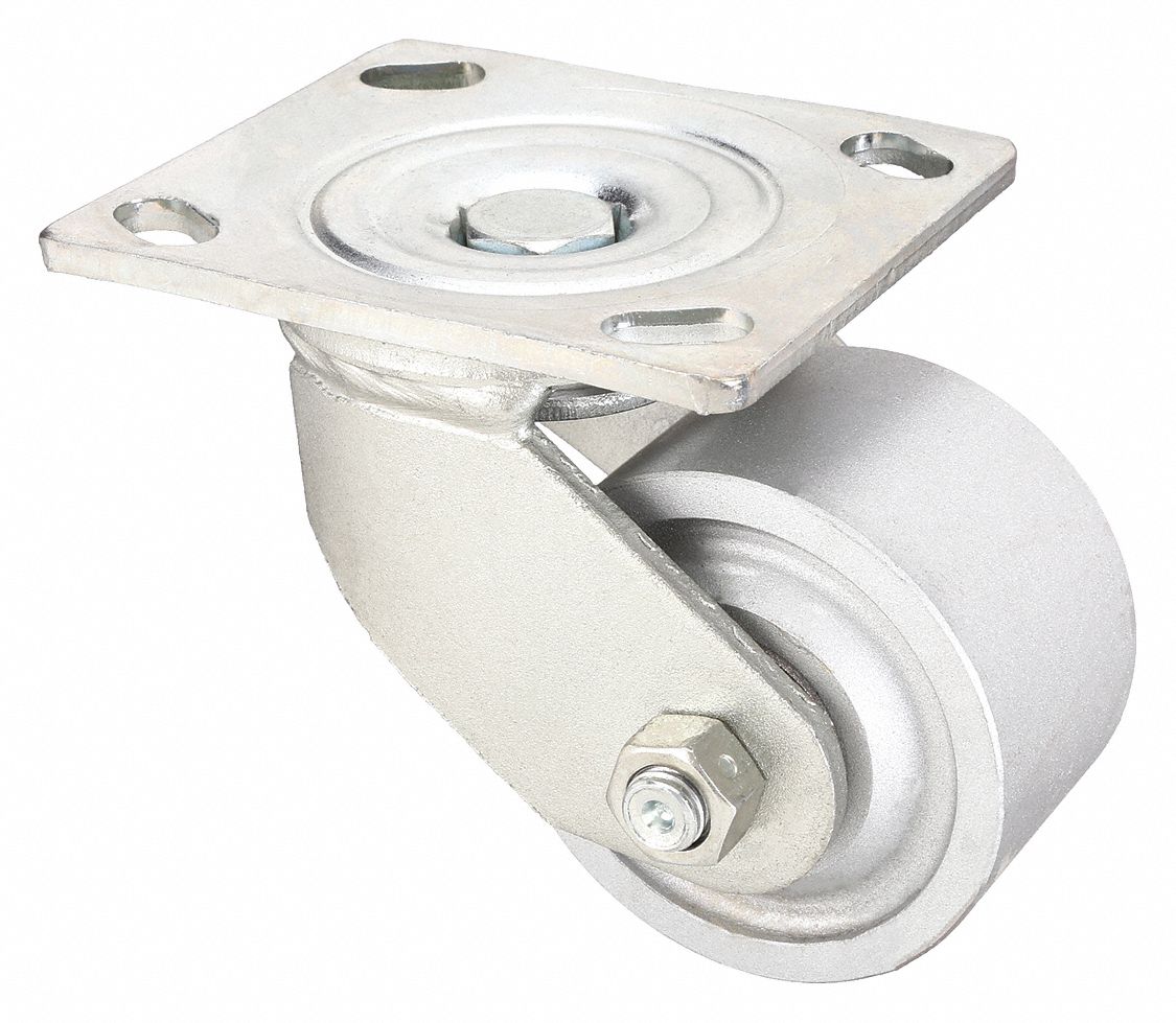 ROULETTE ORIENTABLE, FONTE ACIEREE,