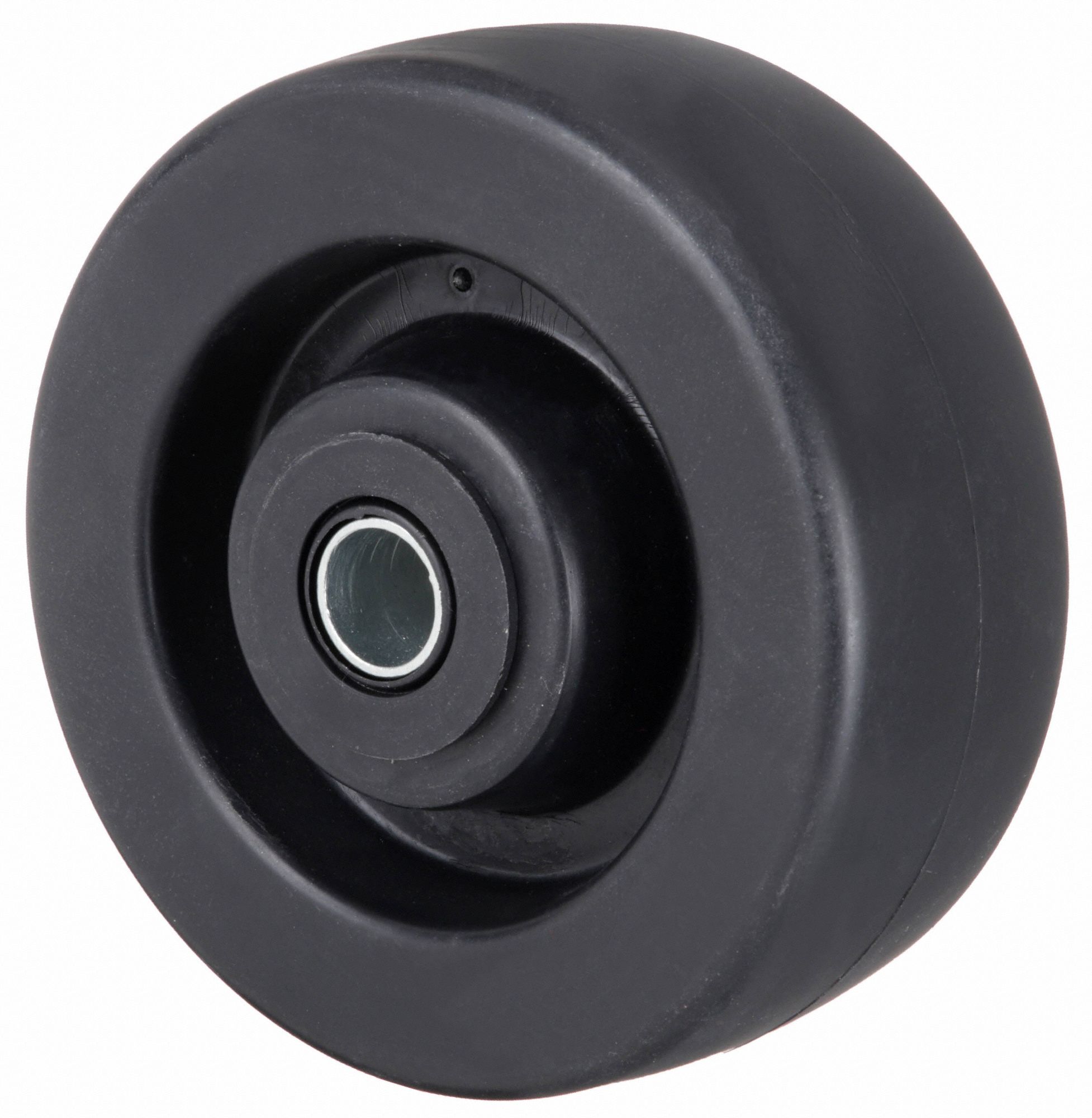 POLYOLEFIN TREAD WHEEL, 5 IN WHEEL DIAMETER, 2 IN WHEEL W, 300 LB LOAD RATING
