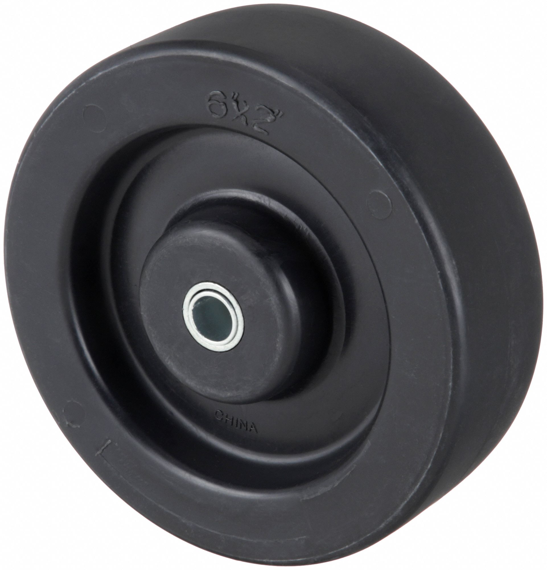 CASTER WHEEL,6 D X 2 IN. W,500 LB.