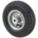 PNEUMATIC WHEEL, 8 IN WHEEL DIAMETER, 2⅜ IN WHEEL W, 220 LB, ½ IN FOR AXLE SIZE