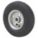 PNEUMATIC WHEEL, 8 IN WHEEL DIAMETER, 2⅞ IN WHEEL W, 300 LB, ¾ IN FOR AXLE SIZE