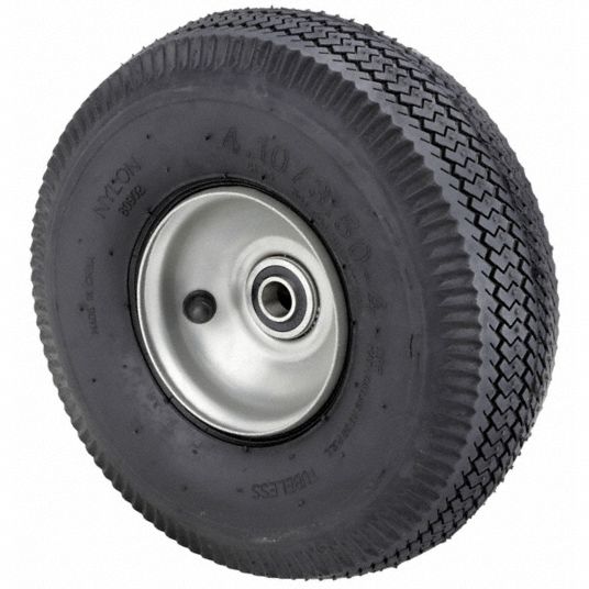 4.10/3.50-4 Pneumatic Wheel & Tire Assembly, Pneumatic Wheels, Wheels &  Tires, Wheels