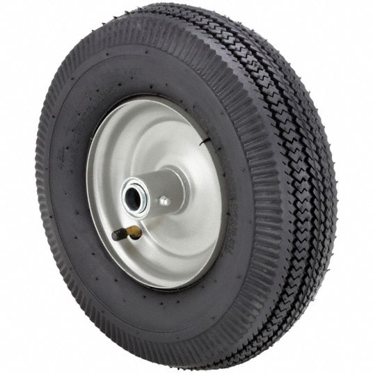 4.10/3.50-4 Pneumatic Wheel & Tire Assembly, Pneumatic Wheels, Wheels &  Tires, Wheels